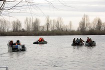 Всего в рейд вышло 11 моторных лодок