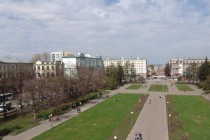 Панорама площади Горького