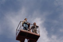 Организаторы с вышки вытраивали активистов