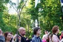 Захар Прилепин в рядах участников митинга