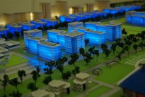 Макет деревни Универсиады