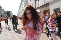 Участники акции облачились в самые разные костюмы