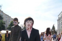 Участники акции облачились в самые разные костюмы