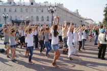 Общегородская студенческая зарядка