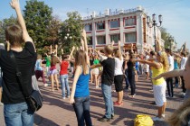 Общегородская студенческая зарядка