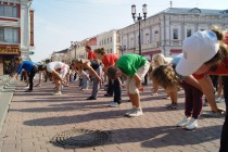 Общегородская студенческая зарядка