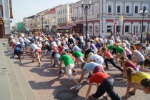 Общегородская студенческая зарядка