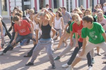 Общегородская студенческая зарядка