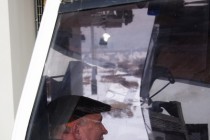 Валерий Шанцев в кабине