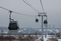 Канатная дорога за час способна перевезти 500 пассажиров