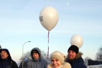 Участница акции