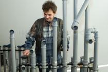 Изобретение квинтета - басовый трубофон