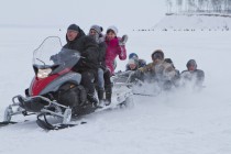 Пока одни соревновались, другие развлекались