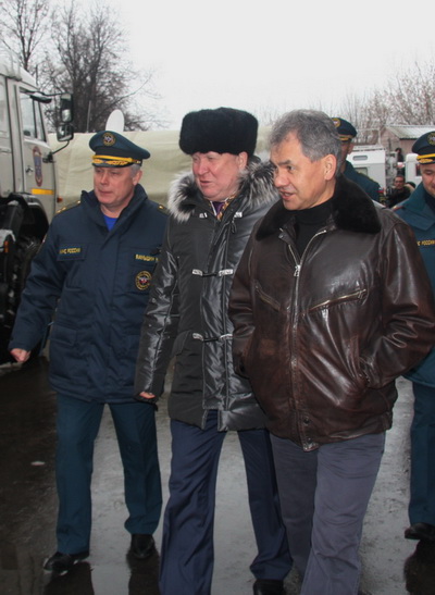 Глава МЧС России Сергей Шойгу 30 марта посетил Нижний Новгород с рабочим визитом (обобщение)