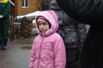 Посетительница зоопарка