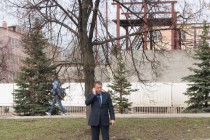 Директор департамента по дорожному хозяйству Андрей Жижин