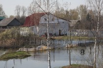 Паводок привел к подтоплению некоторых домов в Балахне