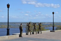 Залпы в память о погибших в ВОВ