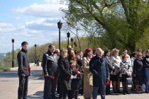 Участники митинга