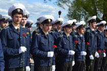 Курсанты, участвовавшие в митинге