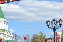 Дети встречают ветеранов