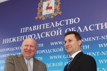 Губернатор Нижегородской области Валерий Шанцев и премьер-министр Македонии Никола Груевски (слева направо)