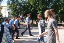 Встреча с полицейскими