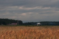 Самолет Sukhoi Superjet 100-95 а/к Аэрофлот совершил посадку, следуя рейсом из Москвы