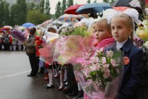 Торжественная линейка 1 сентября 2012 года в школе №91
