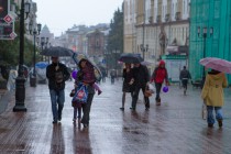 День города в Нижнем Новгороде выдался дождливым