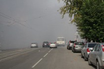 Последствия от прохождения колонны болельщиков