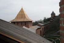 Вид на Зачатскую башню Кремля