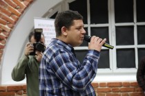 Арсений Гончуков на премьере собственного фильма