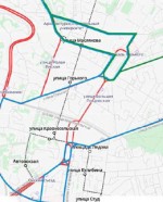 Городская администрация представила обновленную схему движения общественного транспорта в Нижнем Новгороде (Схемы движения)