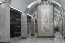 Интерьеры новой станции метро Горьковская