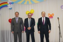 И.о. главы администрации Канавинского района Нижнего Новгорода Дмитрий Шуров, депутат Гордумы Алексей Гойхман и глава городской администрации Олег Кондрашов (слева направо)