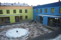 Внутренний двор нового детского сада