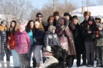 В рамках праздника для зрителей было организовано догшоу