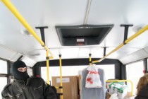 К месту сожжения коробки с наркотиками сотрудники УФСКН России по Нижегородской области подвезли на автобусе