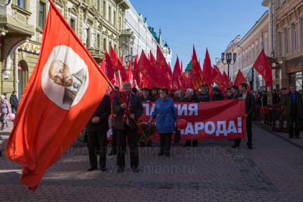 Торжественные мероприятия, посвященные празднованию Дня весны и труда, прошли в Нижнем Новгороде 1 мая
