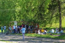 Ботва с вегетарианкой едой и шаурмячная Майский жук.