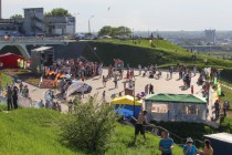 Фестиваль воздушных змеев на набережной Федоровского