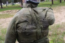 Последствия стрельбы по манекену холостыми патронами