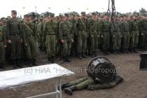 Последствия нарушений правил техники безопасности  (на манекене) при проведении погрузочно-разгрузочных работ