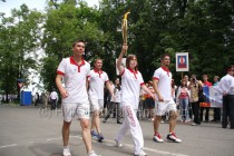 Эстафета огня Универсиады прошла в Нижнем Новгороде