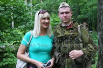 Девушки проявили большой интерес к исторической реконструкции боя