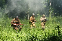 Историческая реконструкция боя лета 1941 года