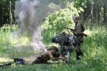 Историческая реконструкция боя лета 1941 года