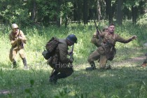 Историческая реконструкция боя лета 1941 года