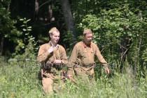 Историческая реконструкция боя лета 1941 года